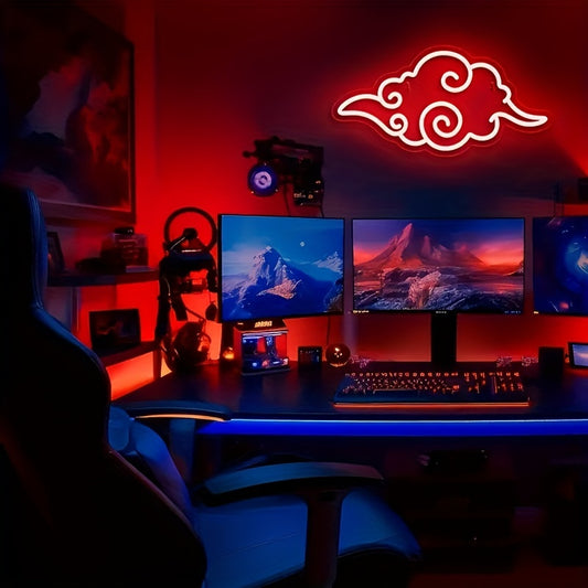 Naruto Akatsuki Clan Neon Wall Decor