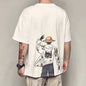 Hip Hop T Shirt Men Japanese T-shirt Streetwear Tshirt Casual Short Sleeve Summer Tops Tee Japan Style