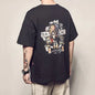 Hip Hop T Shirt Men Japanese T-shirt Streetwear Tshirt Casual Short Sleeve Summer Tops Tee Japan Style