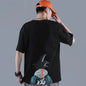 Hip Hop T Shirt Men Japanese T-shirt Streetwear Tshirt Casual Short Sleeve Summer Tops Tee Japan Style