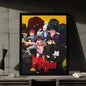 Hot Anime Poster HD Art Mural Wallart Poster for Home Room Decoration DIY Vintage Print Decor