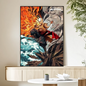 Cartoon A-Avatar The Legend Korra Poster HD art sticky wall waterproof home living room bedroom bar aesthetic decoration