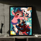 Hot Anime Poster HD Art Mural Wallart Poster for Home Room Decoration DIY Vintage Print Decor