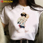 Girl Anime Top Comfortable Tees High Quality T Shirt Women