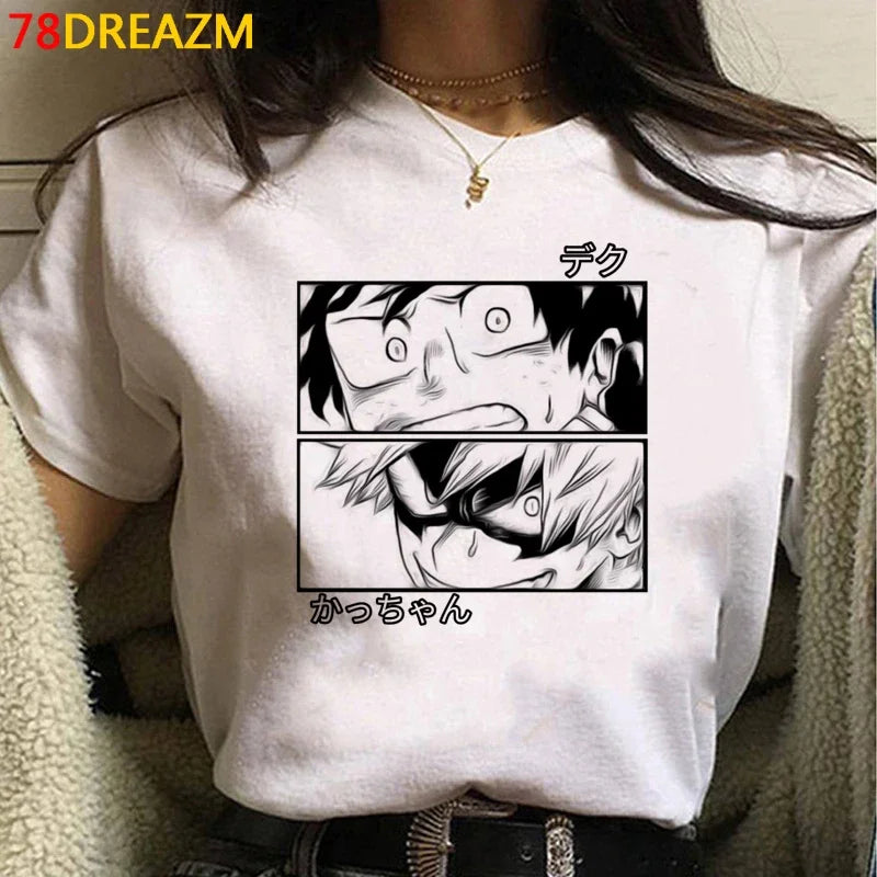 Girl Anime Top Comfortable Tees High Quality T Shirt Women