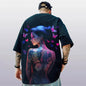Summer Men's T-Shirt 3d Anime Character Print Short Sleeve T-Shirt For Men Loose Casual Tee Tops Oversized Trendy Male Clothing