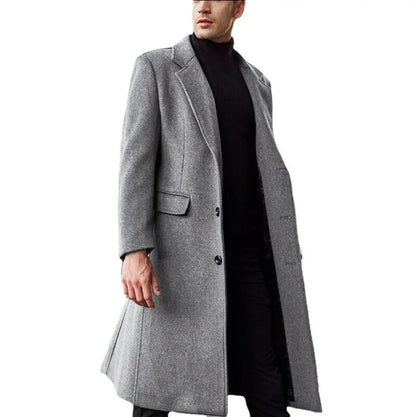 Overcoat  Men Wool Jacket