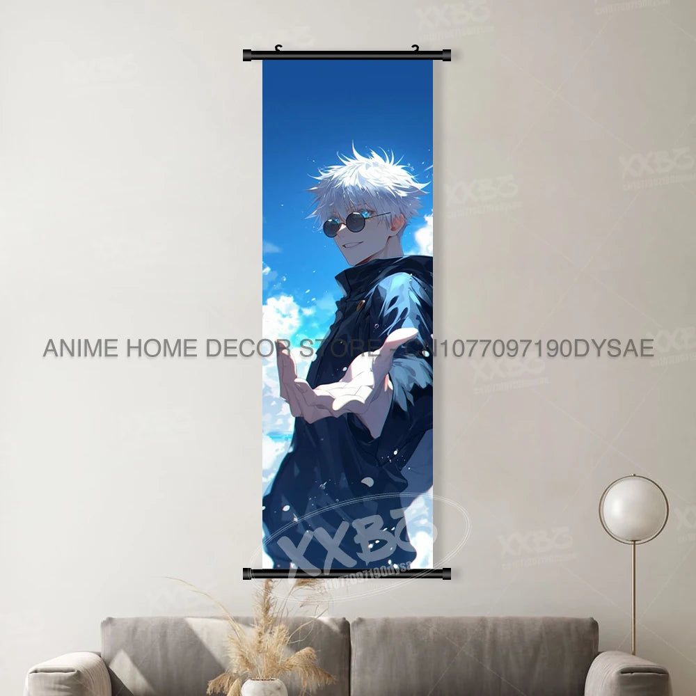 Anime Poster Room Canvas Print Hanging Painting Wall Art  Scrolls Picture Home Decoration Mural