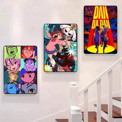 Hot Anime Poster HD Art Mural Wallart Poster for Home Room Decoration DIY Vintage Print Decor