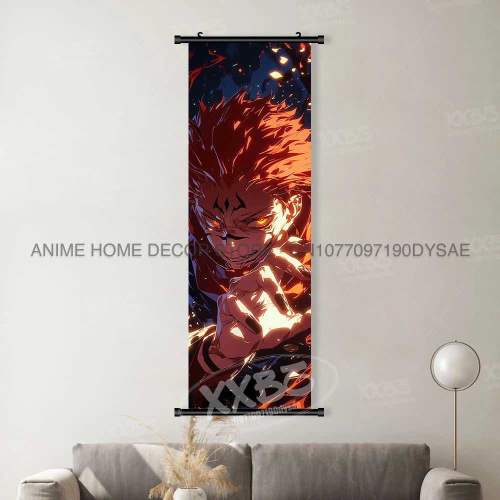 Anime Poster Room Canvas Print Hanging Painting Wall Art  Scrolls Picture Home Decoration Mural