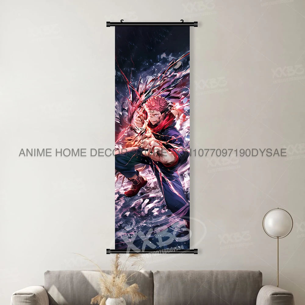 Anime Poster Room Canvas Print Hanging Painting Wall Art  Scrolls Picture Home Decoration Mural