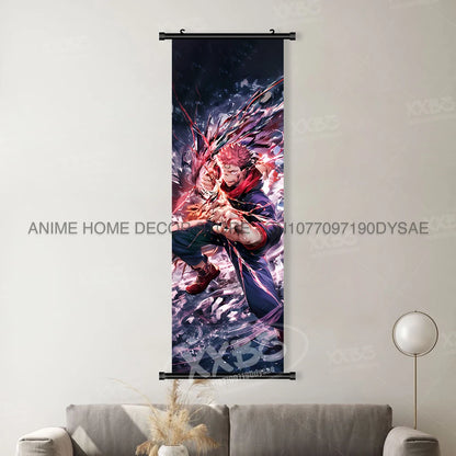 Anime Poster Room Canvas Print Hanging Painting Wall Art  Scrolls Picture Home Decoration Mural