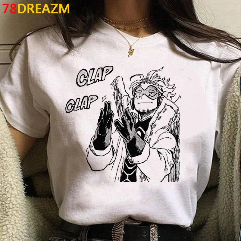 Girl Anime Top Comfortable Tees High Quality T Shirt Women
