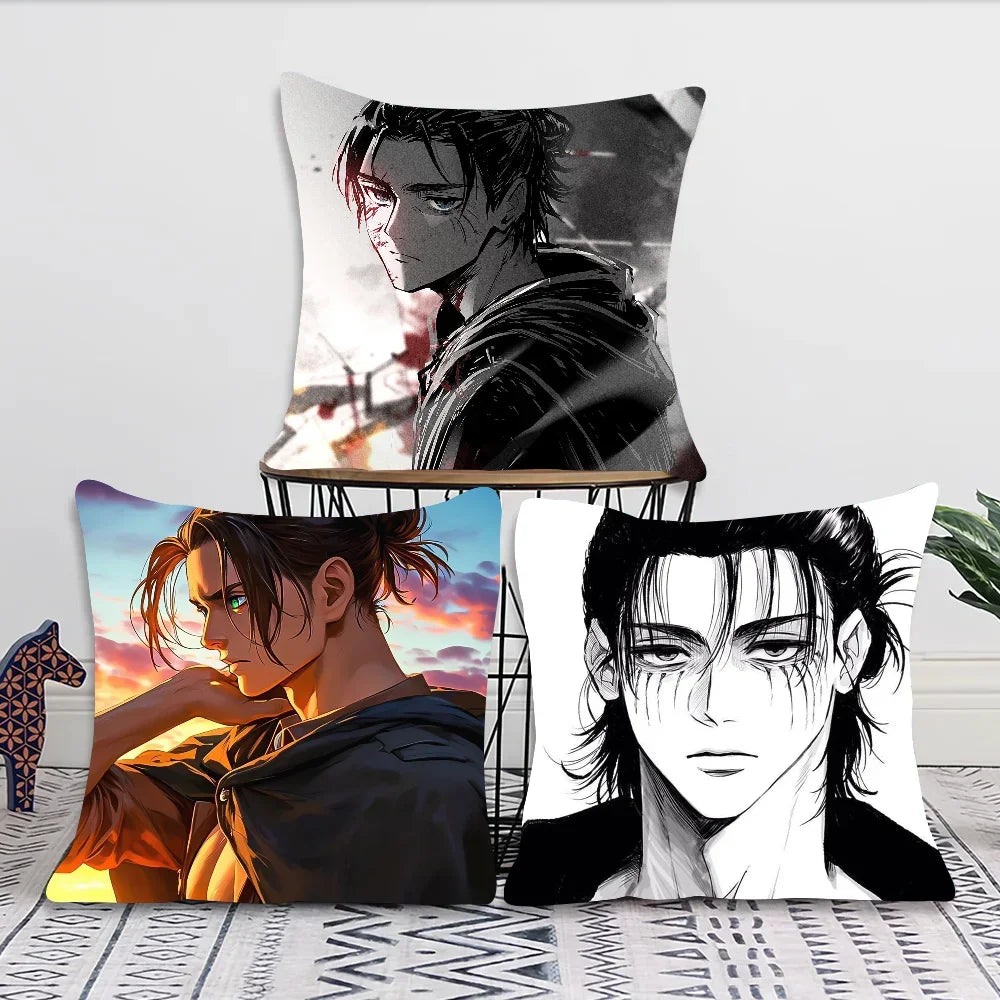 Anime Pillow Case Square Pillow Bedroom Sofa Leisure ComfortCushionLiving Room Home Decoration 40X40