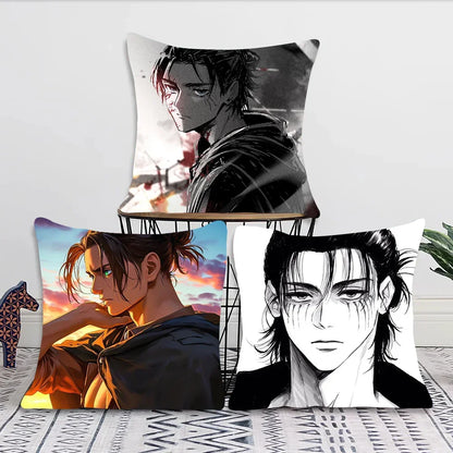 Anime Pillow Case Square Pillow Bedroom Sofa Leisure ComfortCushionLiving Room Home Decoration 40X40