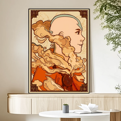 Cartoon A-Avatar The Legend Korra Poster HD art sticky wall waterproof home living room bedroom bar aesthetic decoration