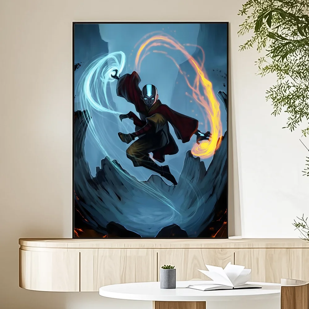 Cartoon A-Avatar The Legend Korra Poster HD art sticky wall waterproof home living room bedroom bar aesthetic decoration