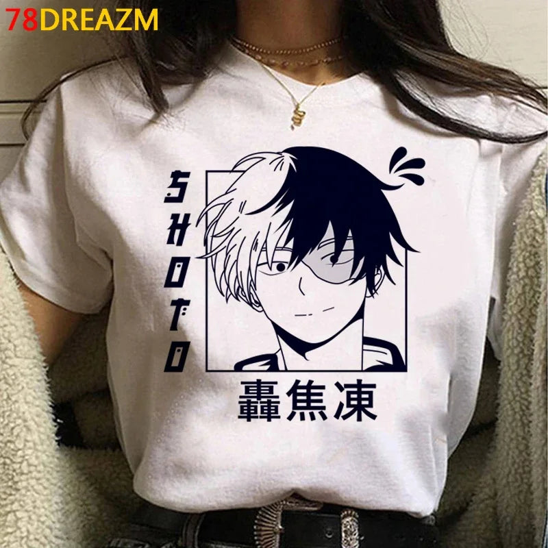 Girl Anime Top Comfortable Tees High Quality T Shirt Women