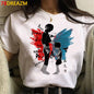 Girl Anime Top Comfortable Tees High Quality T Shirt Women