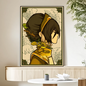 Cartoon A-Avatar The Legend Korra Poster HD art sticky wall waterproof home living room bedroom bar aesthetic decoration