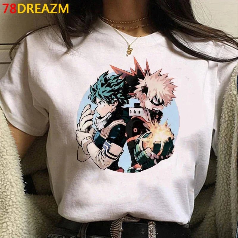 Girl Anime Top Comfortable Tees High Quality T Shirt Women