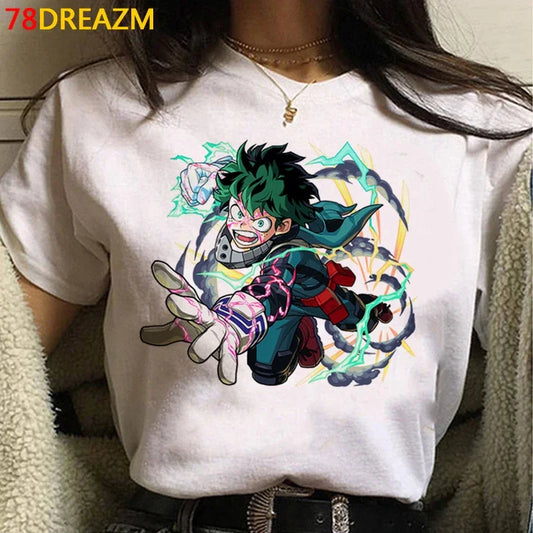 Girl Anime Top Comfortable Tees High Quality T Shirt Women