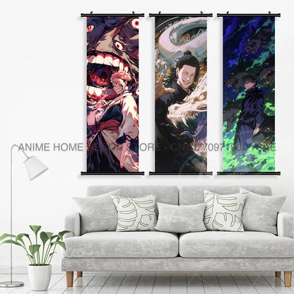 Anime Poster Room Canvas Print Hanging Painting Wall Art  Scrolls Picture Home Decoration Mural