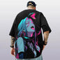 Summer Men's T-Shirt 3d Anime Character Print Short Sleeve T-Shirt For Men Loose Casual Tee Tops Oversized Trendy Male Clothing