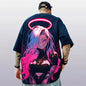 Summer Men's T-Shirt 3d Anime Character Print Short Sleeve T-Shirt For Men Loose Casual Tee Tops Oversized Trendy Male Clothing