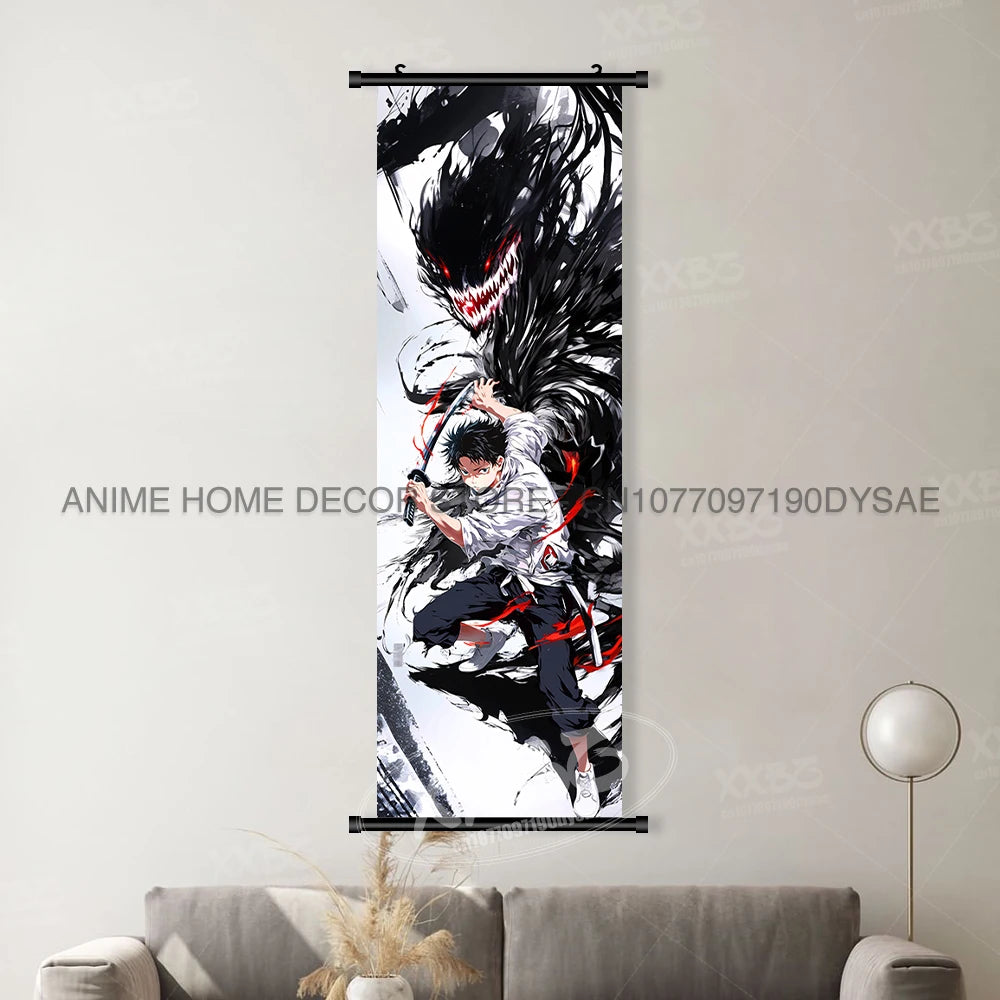 Anime Poster Room Canvas Print Hanging Painting Wall Art  Scrolls Picture Home Decoration Mural