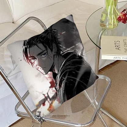 Anime Pillow Case Square Pillow Bedroom Sofa Leisure ComfortCushionLiving Room Home Decoration 40X40