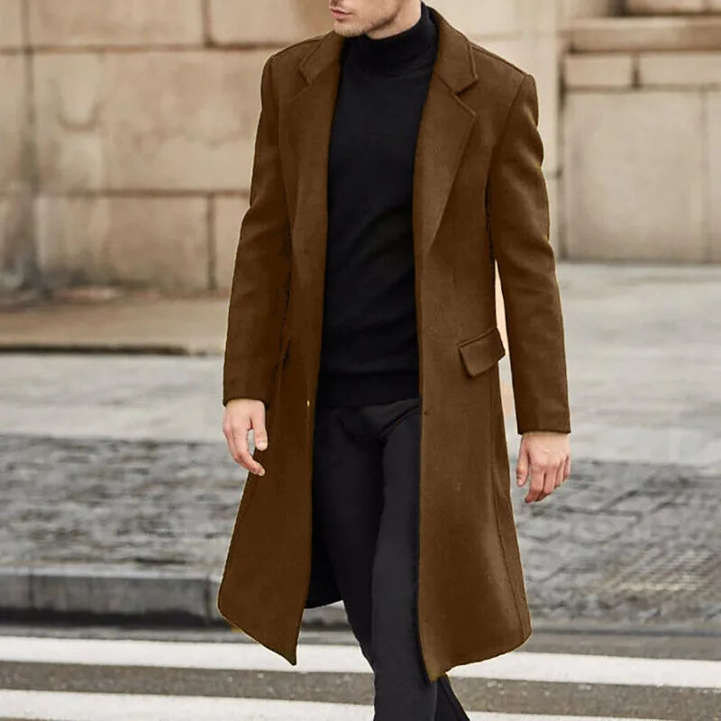 Overcoat  Men Wool Jacket