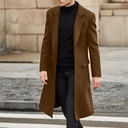Overcoat  Men Wool Jacket