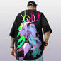 Summer Men's T-Shirt 3d Anime Character Print Short Sleeve T-Shirt For Men Loose Casual Tee Tops Oversized Trendy Male Clothing