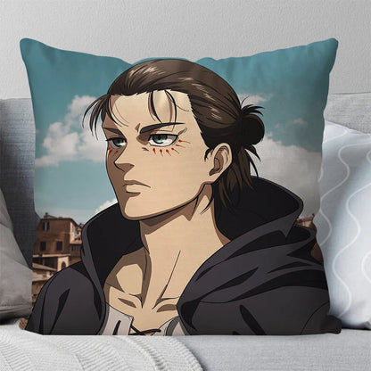 Anime Pillow Case Square Pillow Bedroom Sofa Leisure ComfortCushionLiving Room Home Decoration 40X40