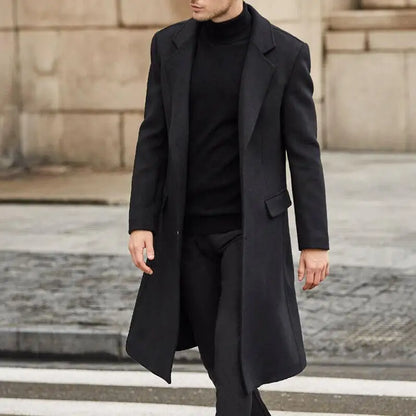 Overcoat  Men Wool Jacket