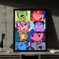 Hot Anime Poster HD Art Mural Wallart Poster for Home Room Decoration DIY Vintage Print Decor
