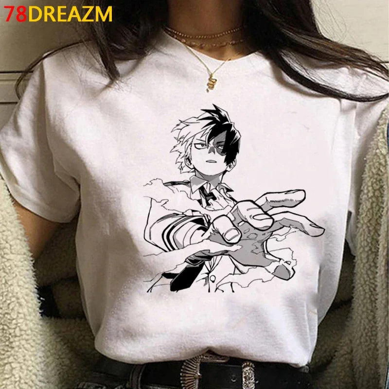 Girl Anime Top Comfortable Tees High Quality T Shirt Women