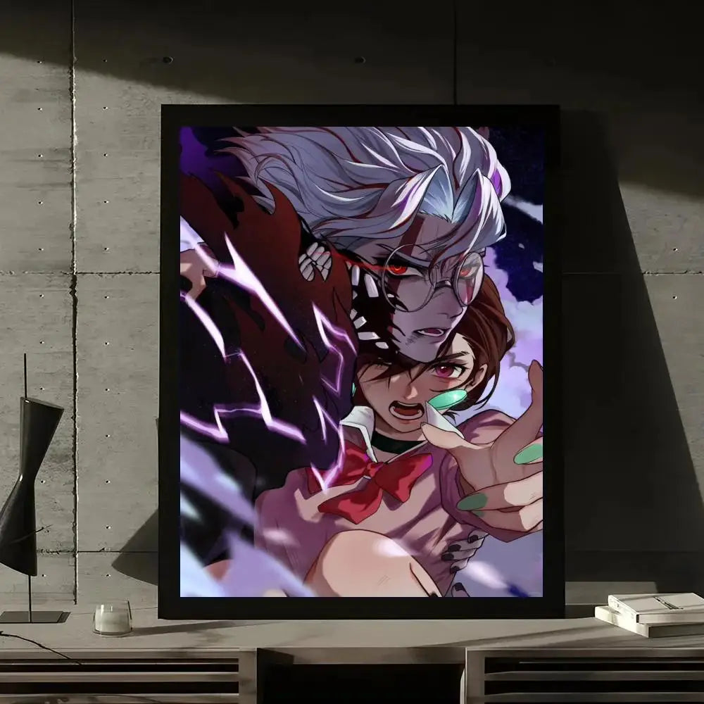 Hot Anime Poster HD Art Mural Wallart Poster for Home Room Decoration DIY Vintage Print Decor