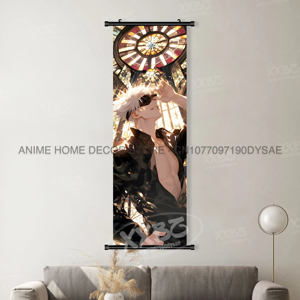 Anime Poster Room Canvas Print Hanging Painting Wall Art  Scrolls Picture Home Decoration Mural