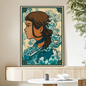 Cartoon A-Avatar The Legend Korra Poster HD art sticky wall waterproof home living room bedroom bar aesthetic decoration