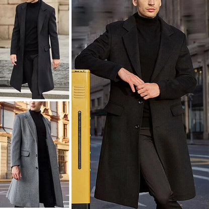 Overcoat  Men Wool Jacket