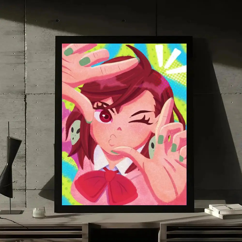 Hot Anime Poster HD Art Mural Wallart Poster for Home Room Decoration DIY Vintage Print Decor