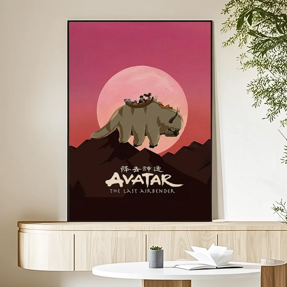 Cartoon A-Avatar The Legend Korra Poster HD art sticky wall waterproof home living room bedroom bar aesthetic decoration