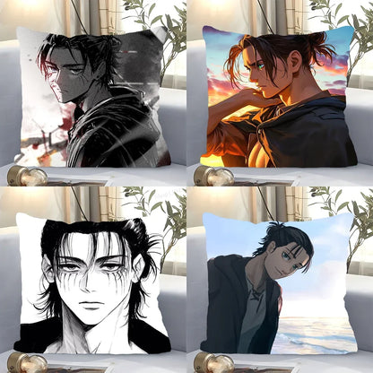 Anime Pillow Case Square Pillow Bedroom Sofa Leisure ComfortCushionLiving Room Home Decoration 40X40