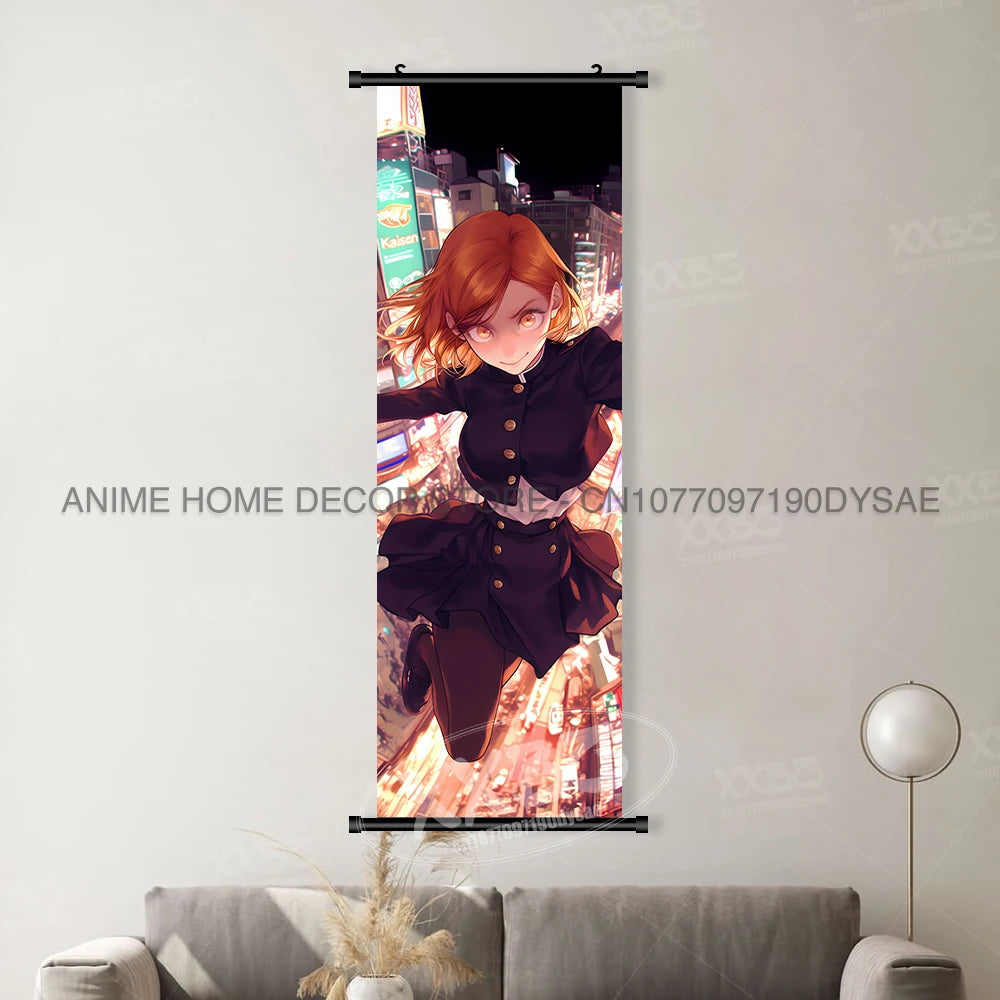 Anime Poster Room Canvas Print Hanging Painting Wall Art  Scrolls Picture Home Decoration Mural