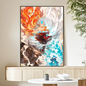 Cartoon A-Avatar The Legend Korra Poster HD art sticky wall waterproof home living room bedroom bar aesthetic decoration