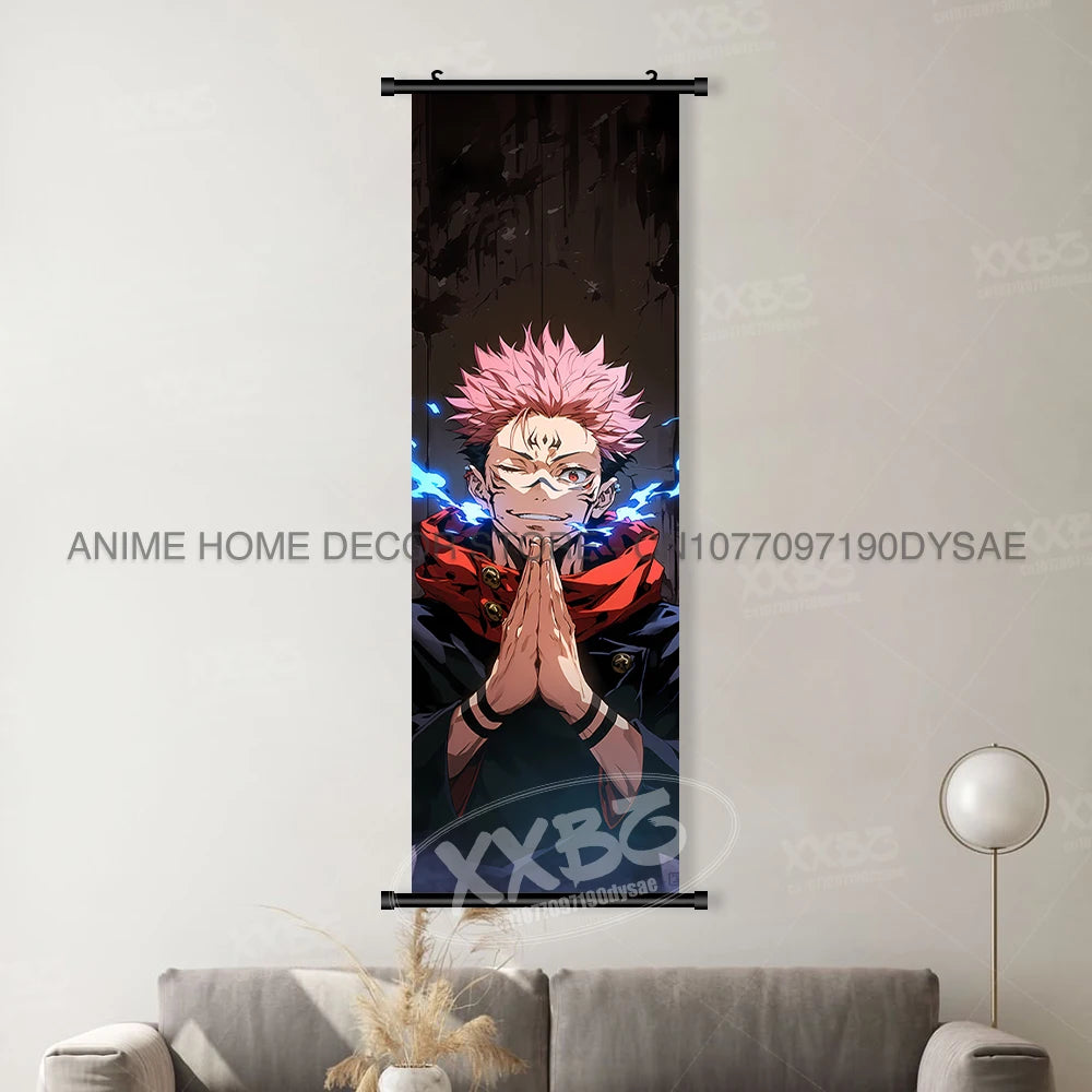 Anime Poster Room Canvas Print Hanging Painting Wall Art  Scrolls Picture Home Decoration Mural