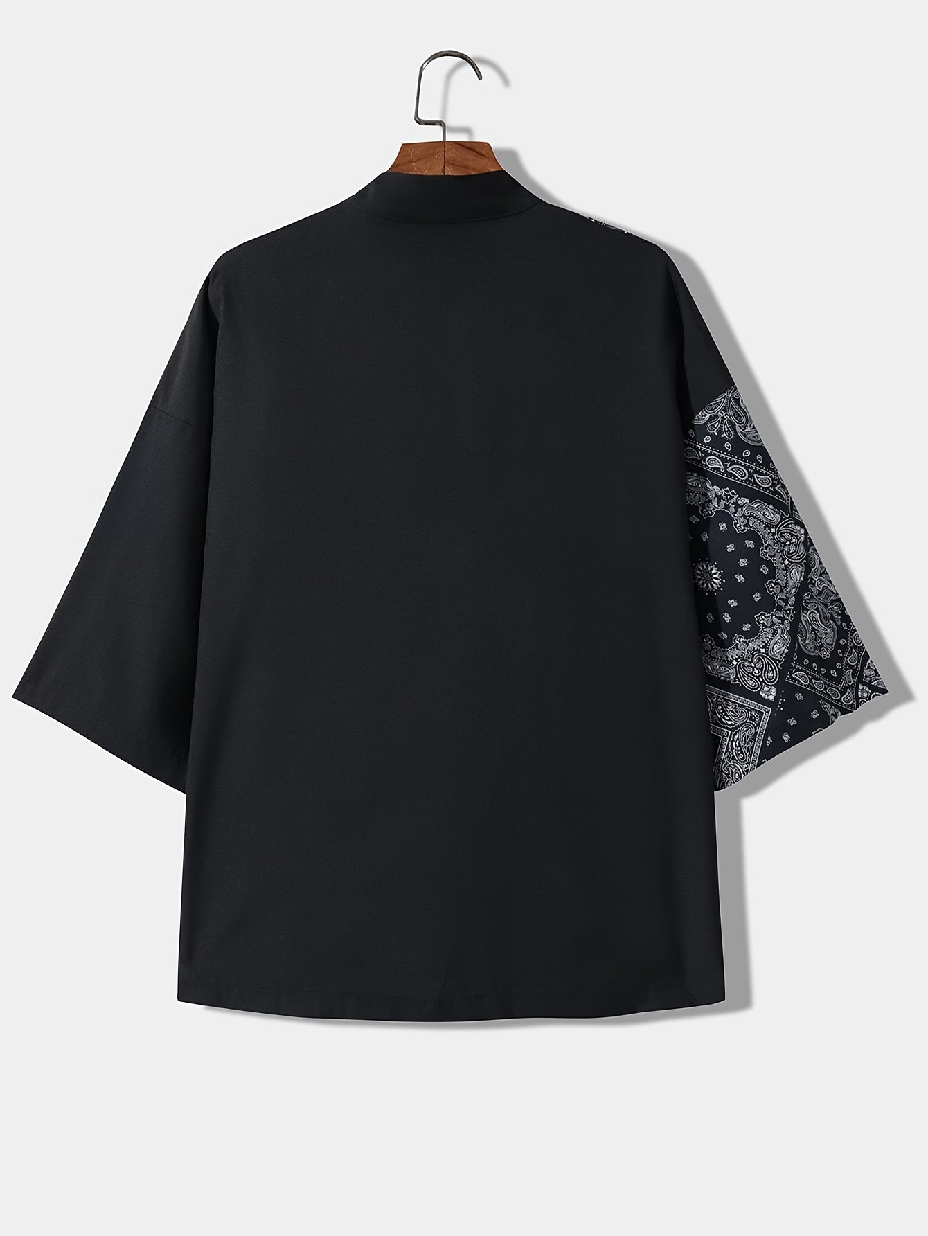 Men Casual Kimonos Japanese Style Letter Print Haori Yukata Cardigan Summer Women Harajuku Loose Fit Open Front Shirts