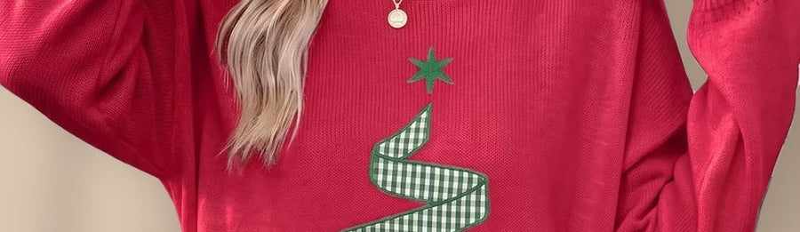 Holiday edit: Christmas tree sweater